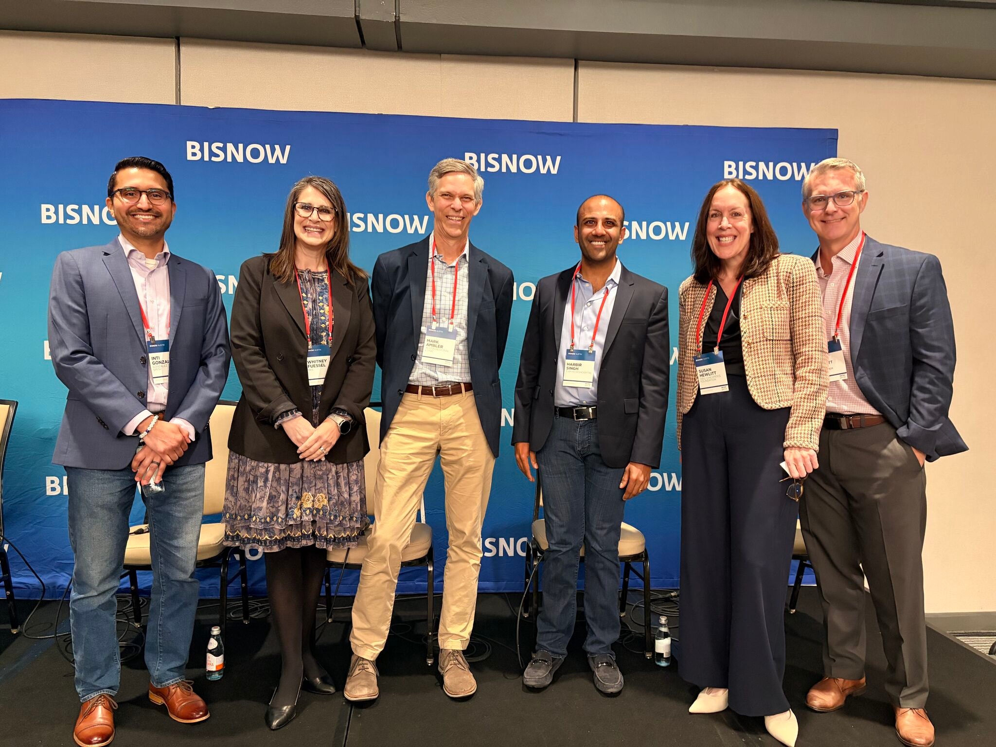 Inti Gonzalez speaking on the Expanding Austin Healthcare panel at Bisnow